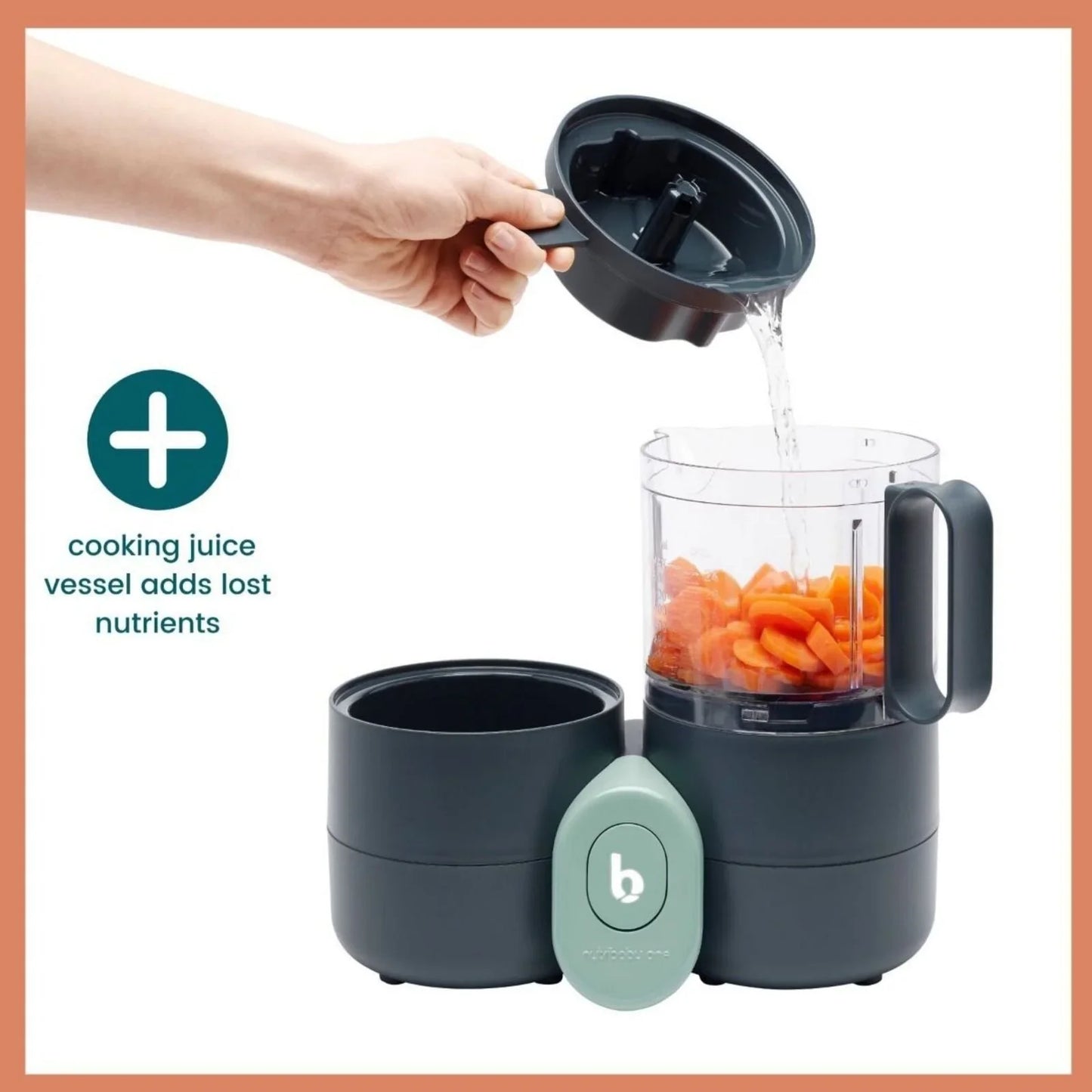 Babymoov Nutribaby One 4-in-1 Food Prep Machine