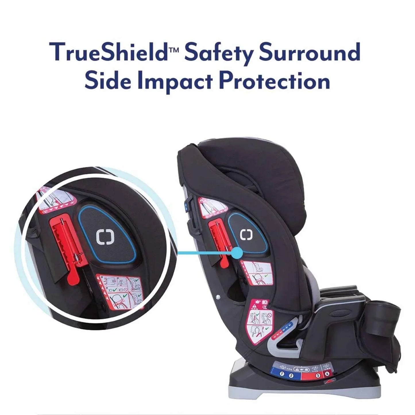 Graco SlimFit All-in-One Car Seat - Black