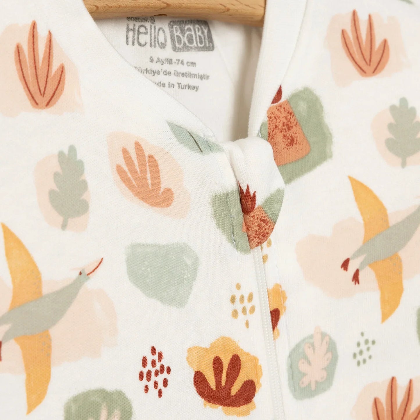 HelloBaby Sleepsuit - Ecru