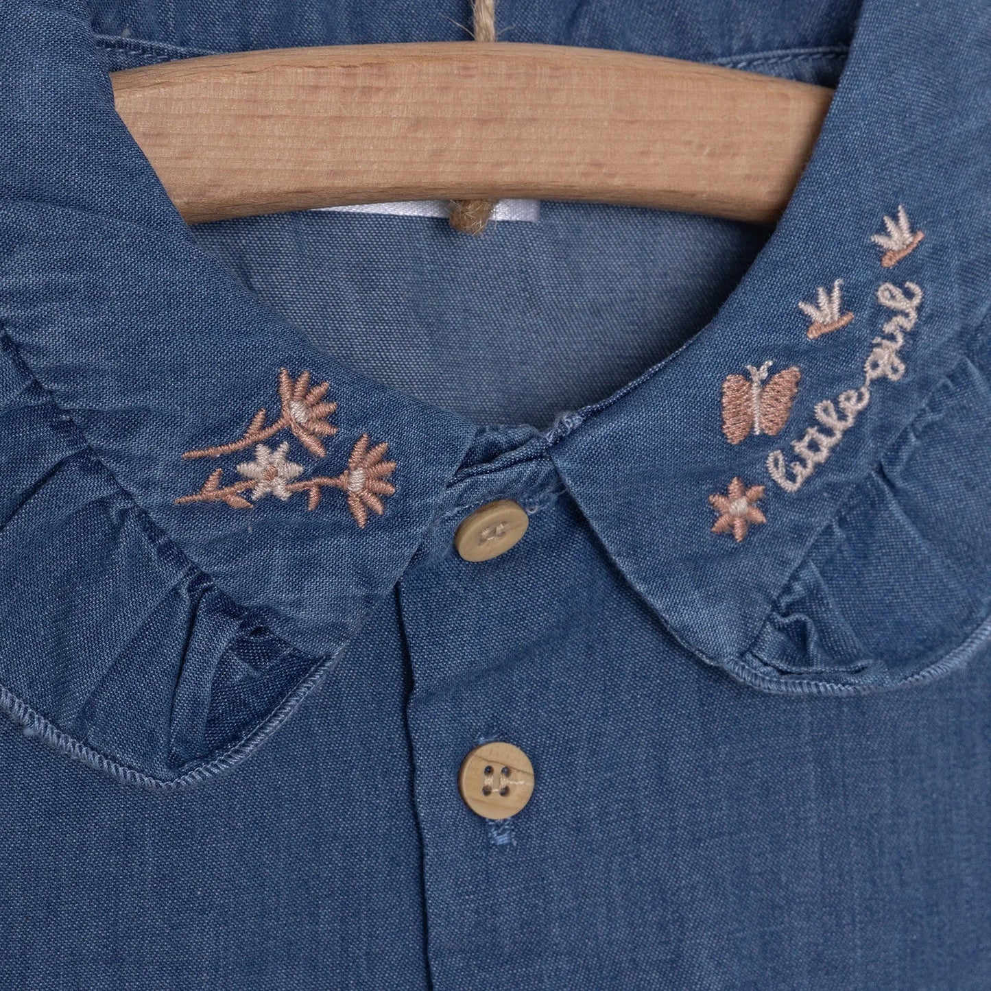 Bebetto Ponpon Team Girl Dress - Indigo