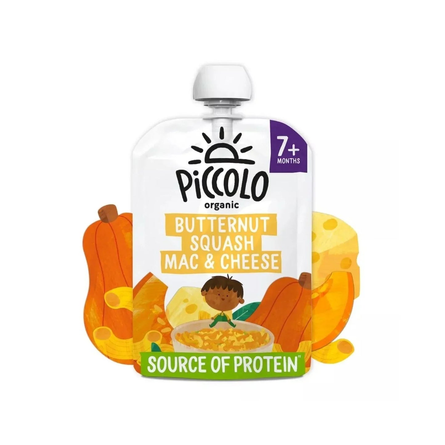 Piccolo Organic Butternut Squash Mac & Cheese 7+ months 130g
