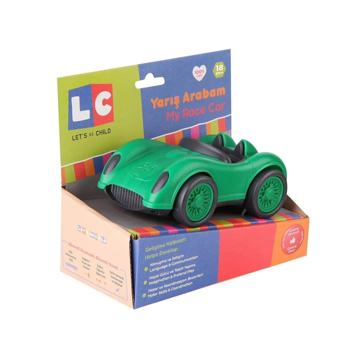 My LC Race Car With Box Assorted