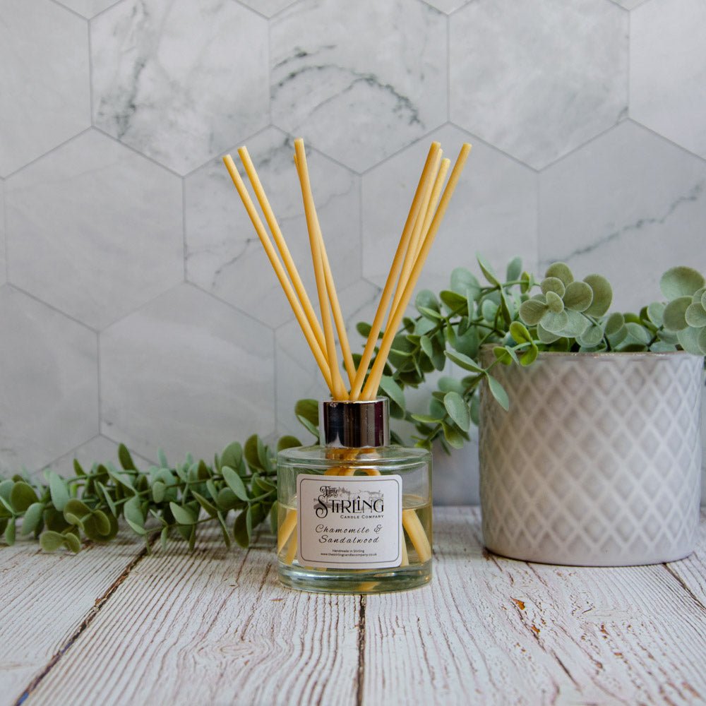 Chamomile & Sandalwood - Diffuser 100ml - mezetto Shopify Collective The Stirling Candle Company