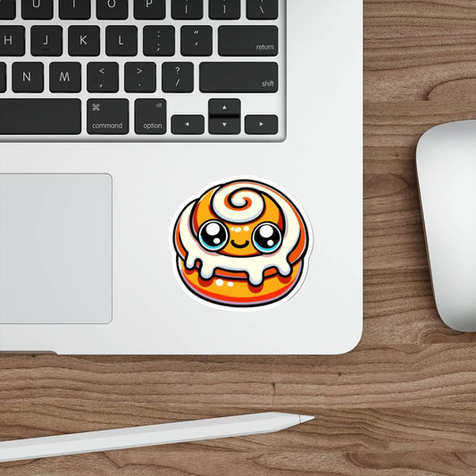 Charming Cinnamon Bun Vinyl Sticker - mezetto KEOLIX KEOLIX