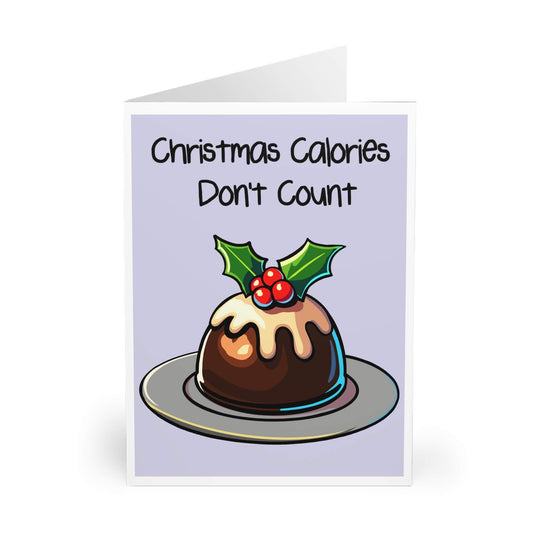 Christmas Calories Don’t Count – Funny Holiday Card - mezetto KEOLIX KEOLIX