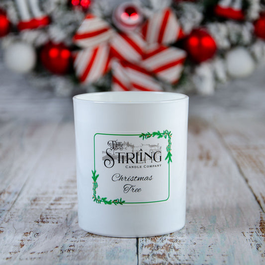 Christmas Tree - Large Candle - mezetto Shopify Collective The Stirling Candle Company