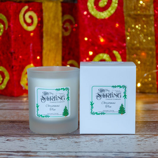 Christmas Tree - Medium Candle - mezetto Shopify Collective The Stirling Candle Company