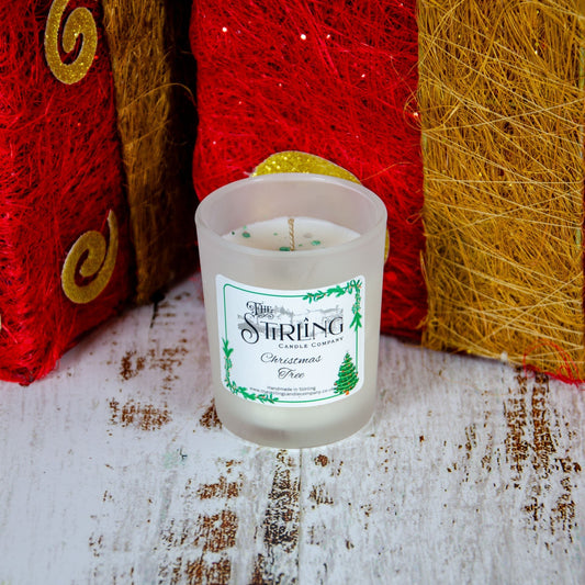Christmas Tree - Small Candle - mezetto Shopify Collective The Stirling Candle Company