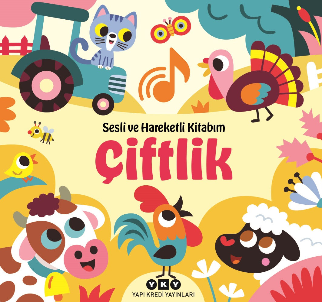 Çiftlik - Sesli ve Hareketli Kitabım (Ciltli)