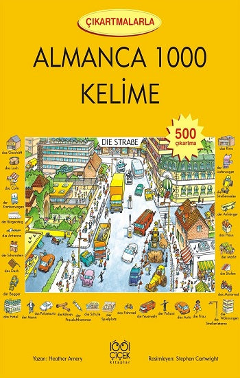 Çıkartmalarla Almanca 1000 Kelime