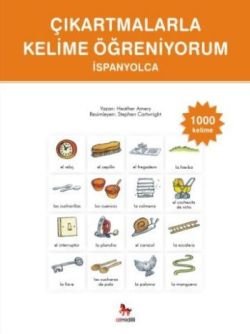 Çıkartmalarla Kelime Öğreniyorum - İspanyolca - mezetto