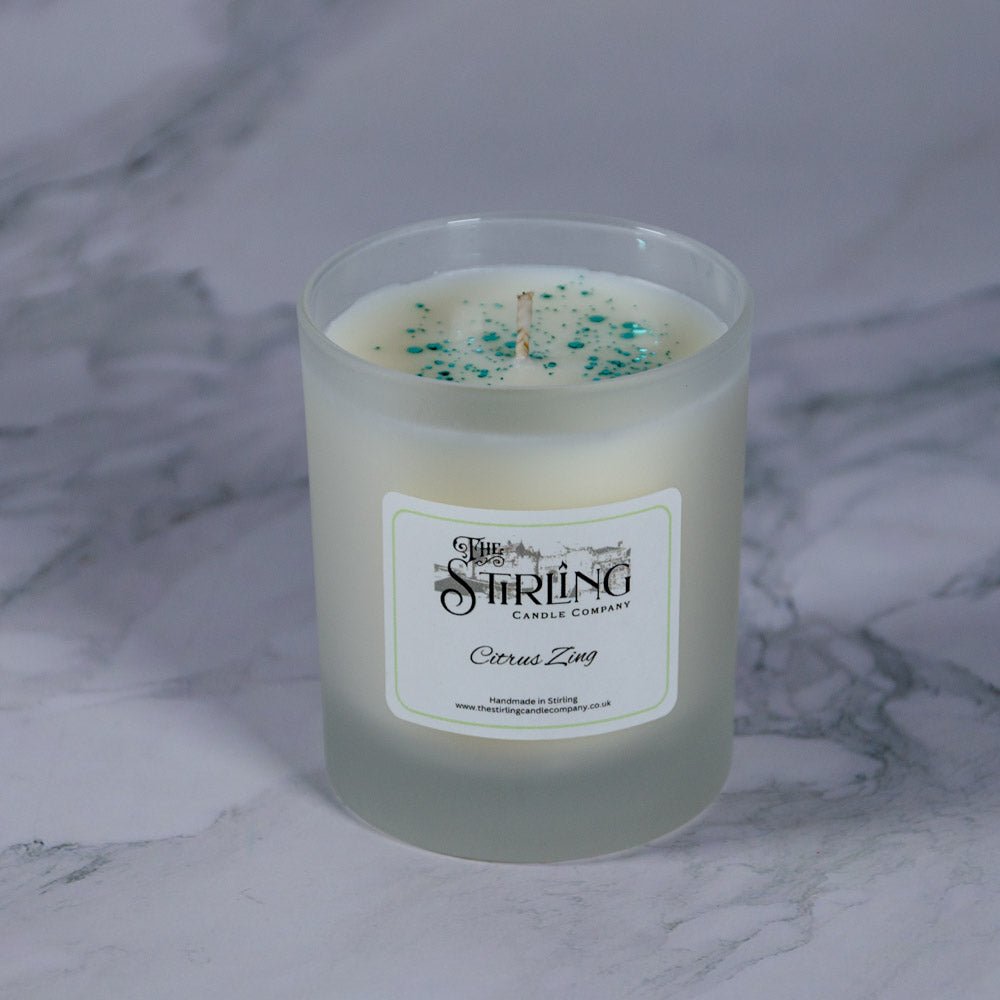 Citrus Zing - Medium Candle - mezetto Shopify Collective The Stirling Candle Company