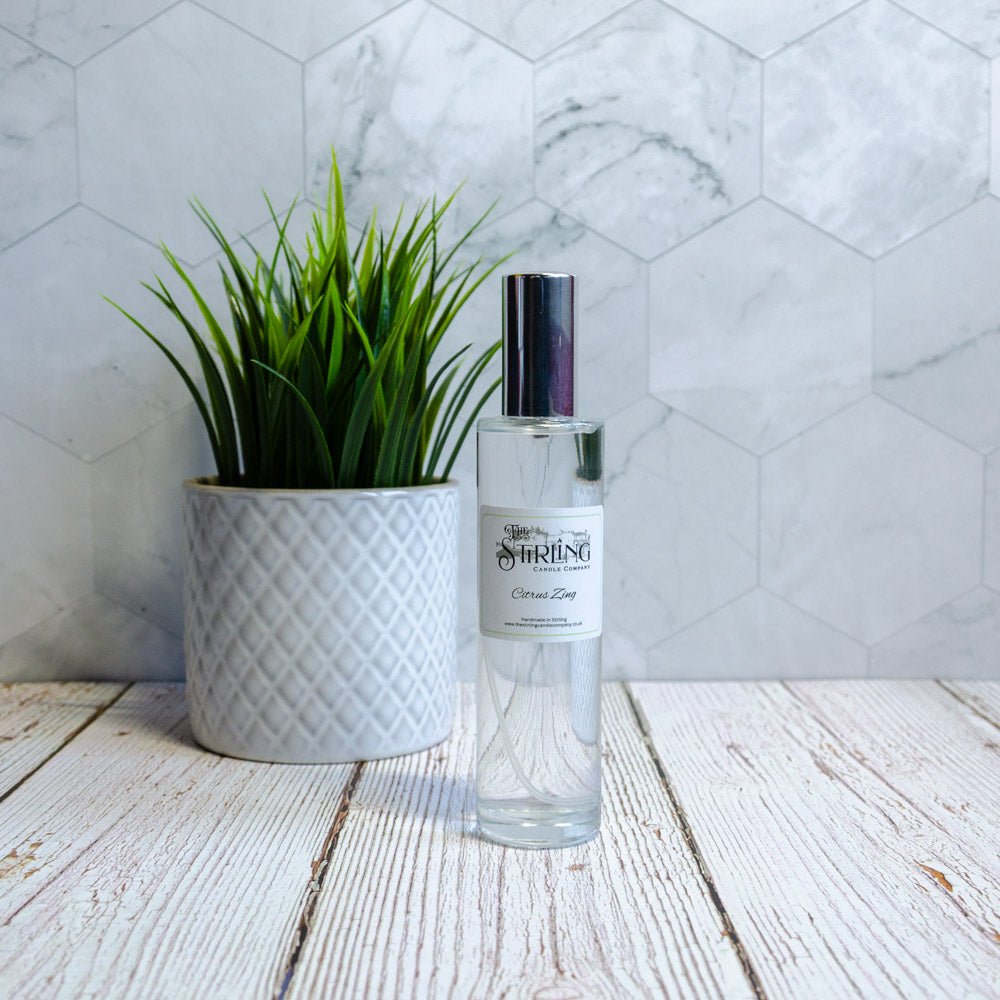 Citrus Zing - Room Spray 100ml - mezetto Shopify Collective The Stirling Candle Company