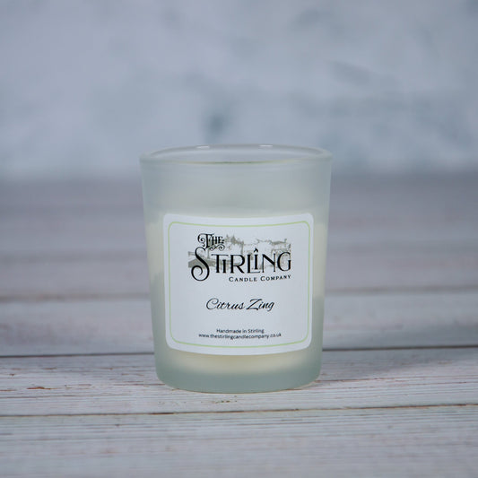 Citrus Zing - Small Candle - mezetto Shopify Collective The Stirling Candle Company