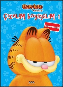 Çizelim Boyayalım 1 - Garfield ile Arkadaşları (Çıkartmalı) - mezetto