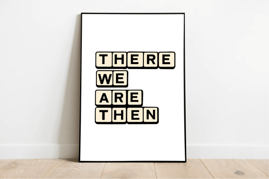 Clever Scrabble Art Print – TWAT Wordplay Poster - mezetto KEOLIX KEOLIX