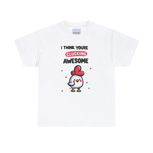 Clucking Awesome Chicken T-Shirt | Funny Animal Tee - mezetto KEOLIX KEOLIX