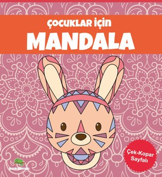 Çocuklar İçin Mandala - Pembe