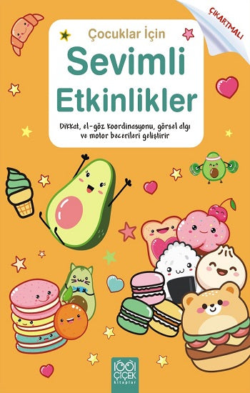 Çocuklar İçin Sevimli Etkinlikler (Çıkartmalı)
