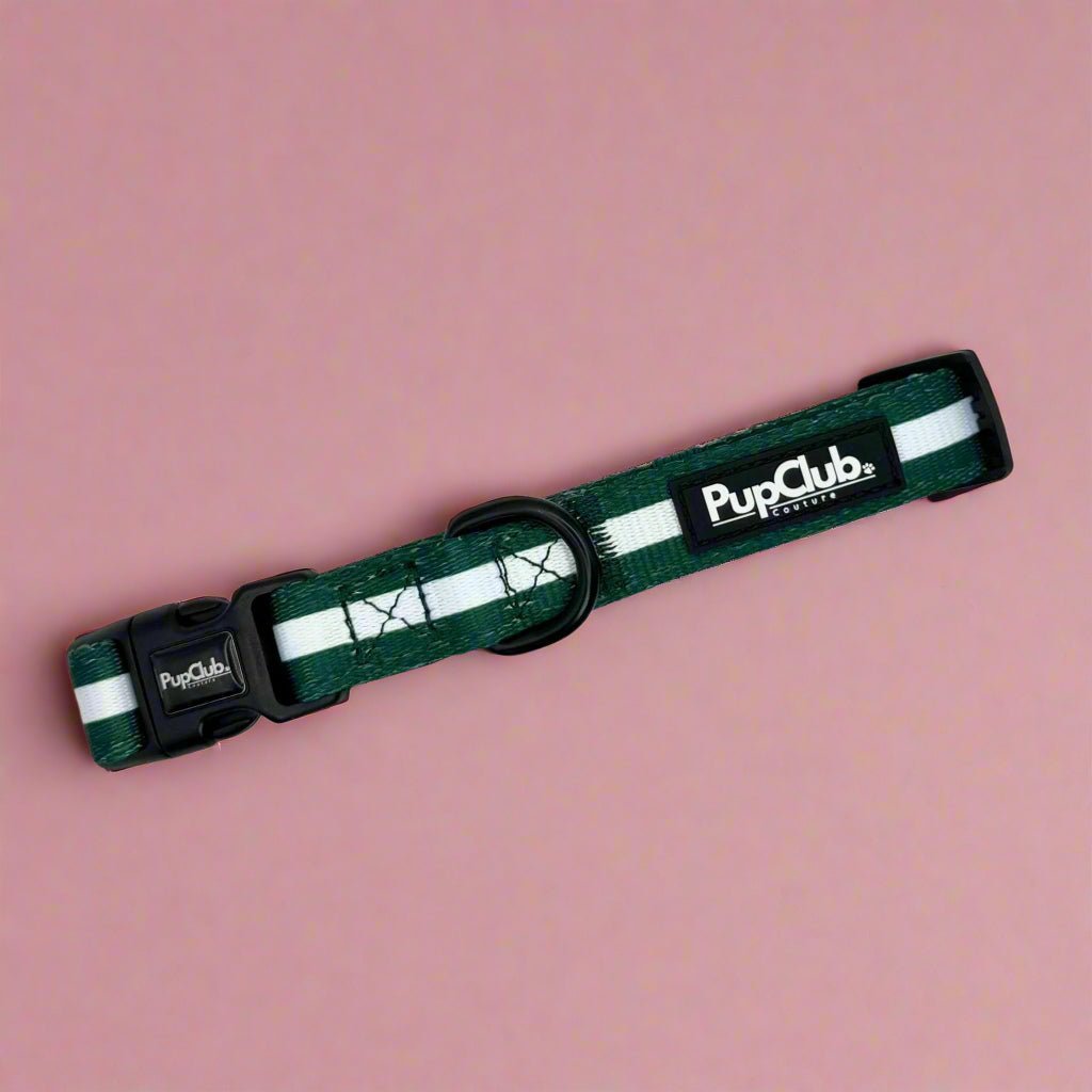 Collar - Forest Green - mezetto PupClub Couture PupClub Couture