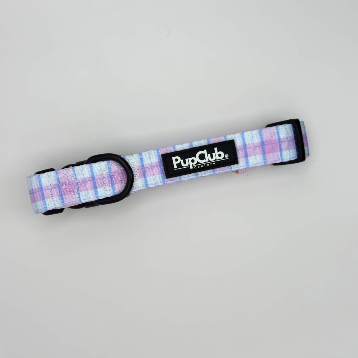 Collar - Pink Tartan - mezetto PupClub Couture PupClub Couture