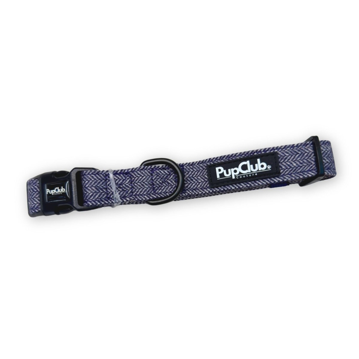 Collar - Tweed Blue - mezetto PupClub Couture PupClub Couture