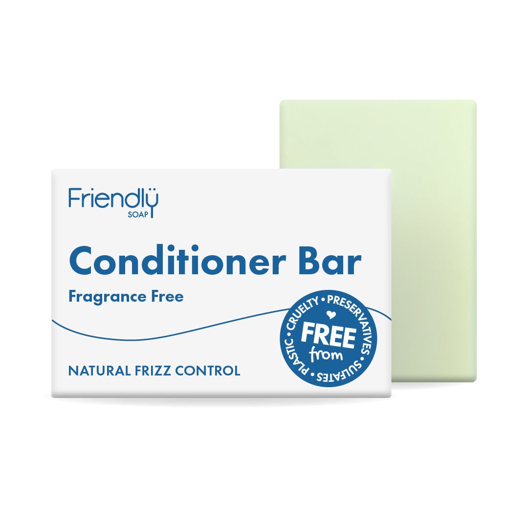 Conditioner Bar - Fragrance - free - mezetto Friendly Soap Friendly Soap