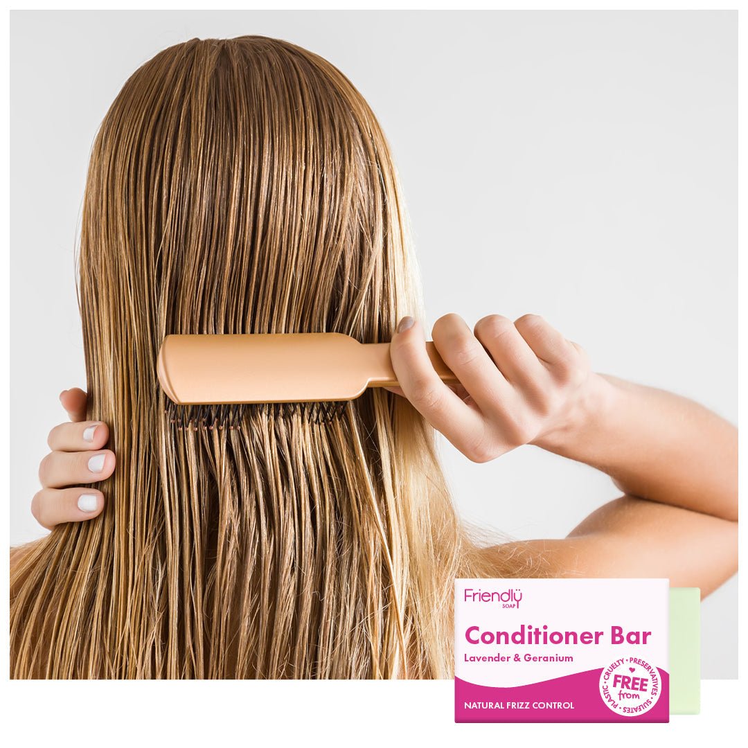 Conditioner Bar - Lavender & Geranium - mezetto Friendly Soap Friendly Soap