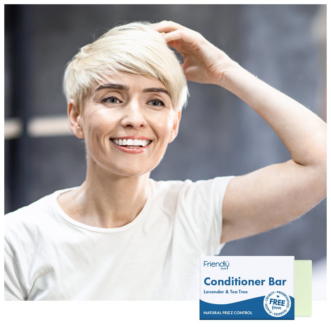 Conditioner Bar - Lavender & Tea Tree - mezetto Friendly Soap Friendly Soap