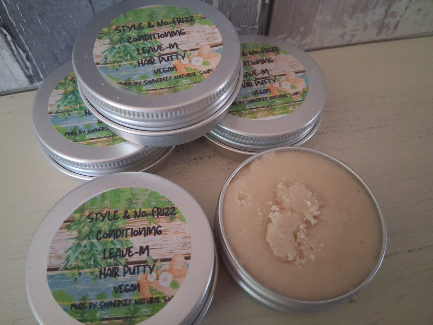 Conditions Styling Hair putty - mezetto Shopify Collective Somerset Natural Soaps