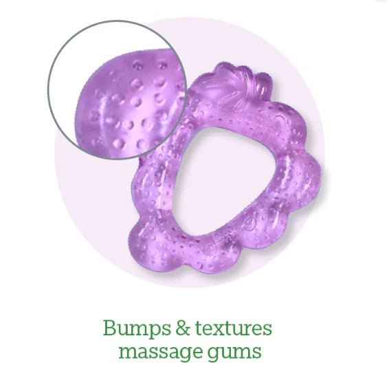 Cooling Fruit Teether - Strawberry, Grape or Apple - mezetto Baby&More Baby&More