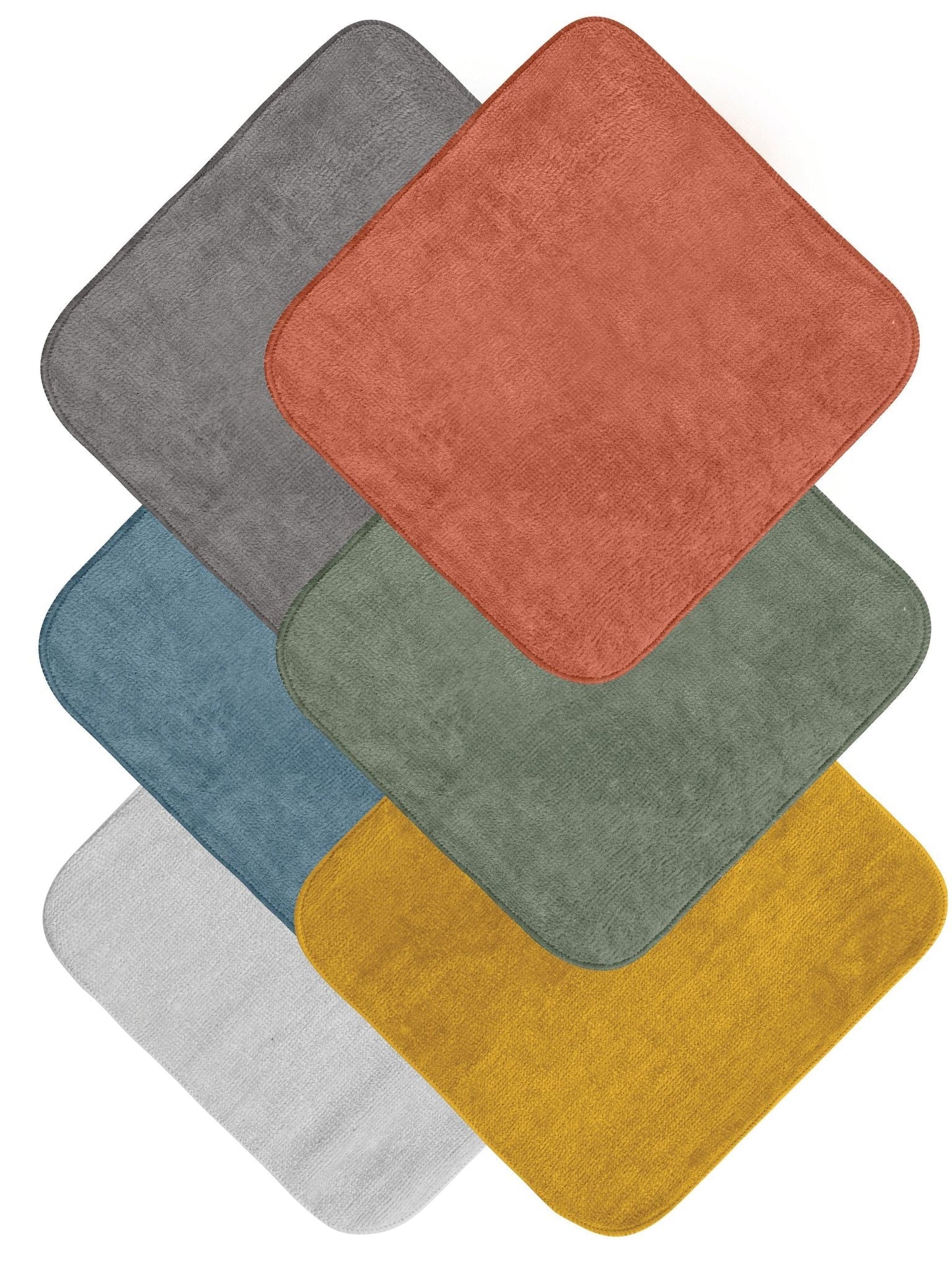 Cotton Facewashers / Reusable Wipes - Pack of Six - mezetto Baby&More Baby&More