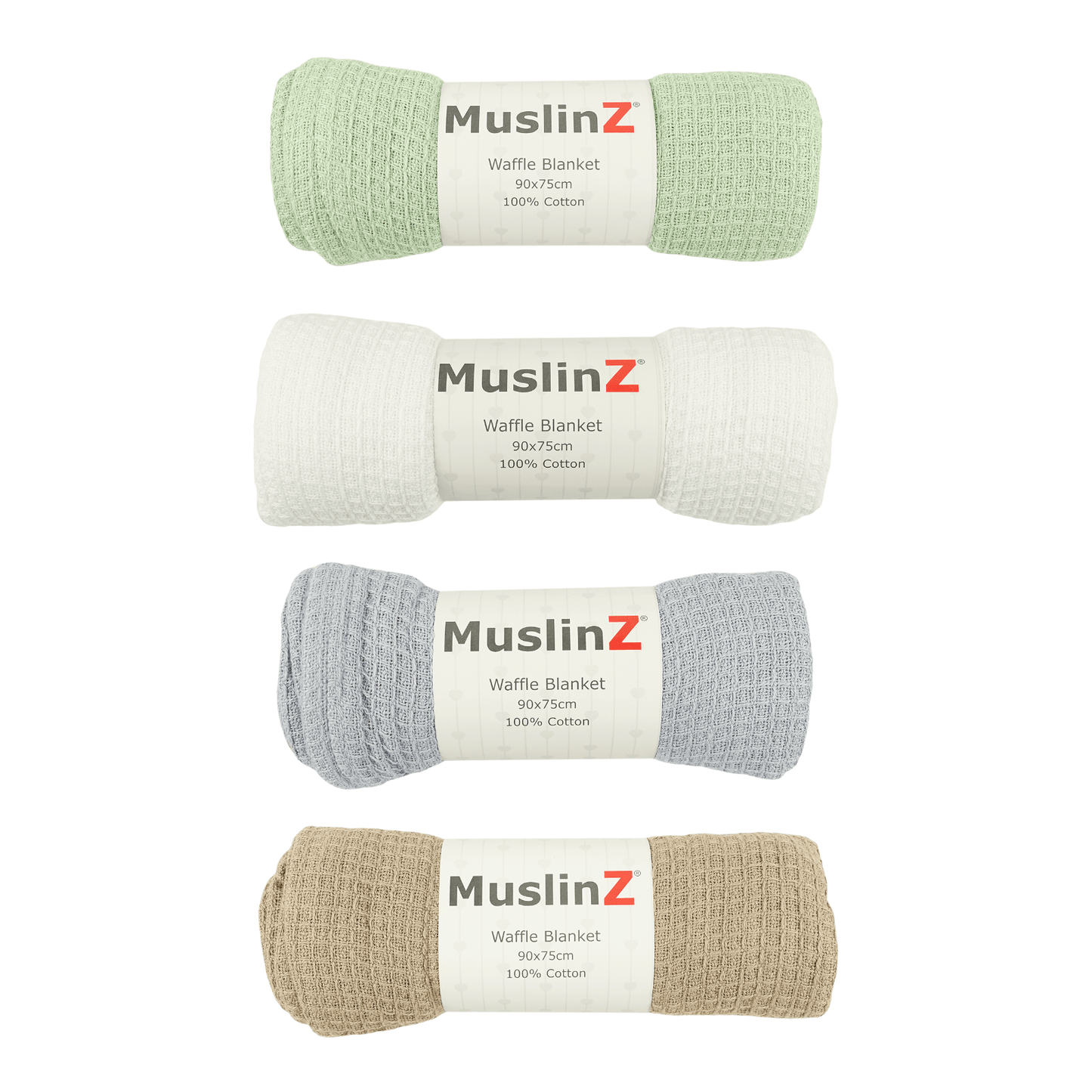 Cotton Waffle Baby Blanket - mezetto Baby&More Baby&More