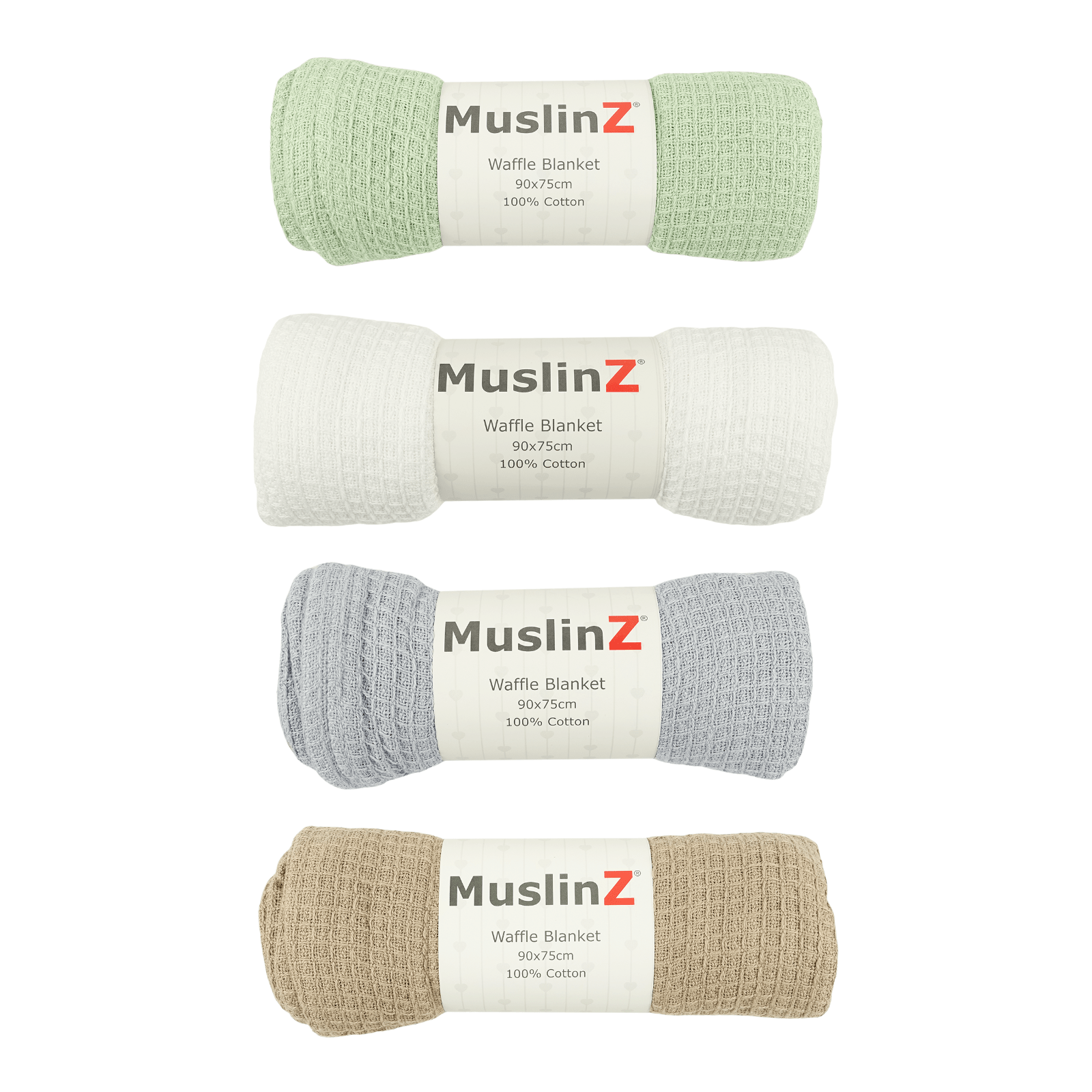 Cotton Waffle Baby Blanket - mezetto Baby&More Baby&More