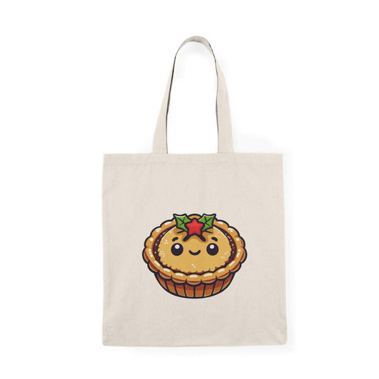 Cute Mince Pie Tote – Eco - Friendly Xmas Bag - mezetto KEOLIX KEOLIX