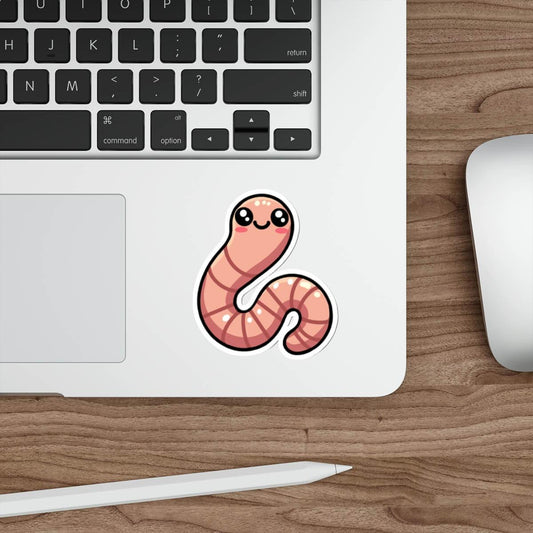 Cute Worm Sticker – Fun, Waterproof, and playful! - mezetto KEOLIX KEOLIX