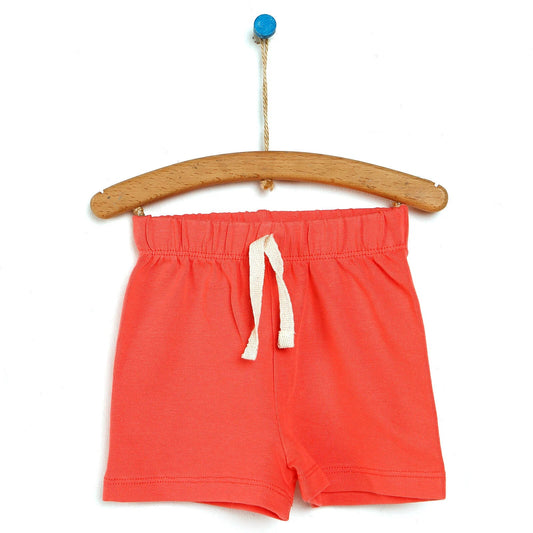 HelloBaby Basic Baby Girl Shorts - Coral