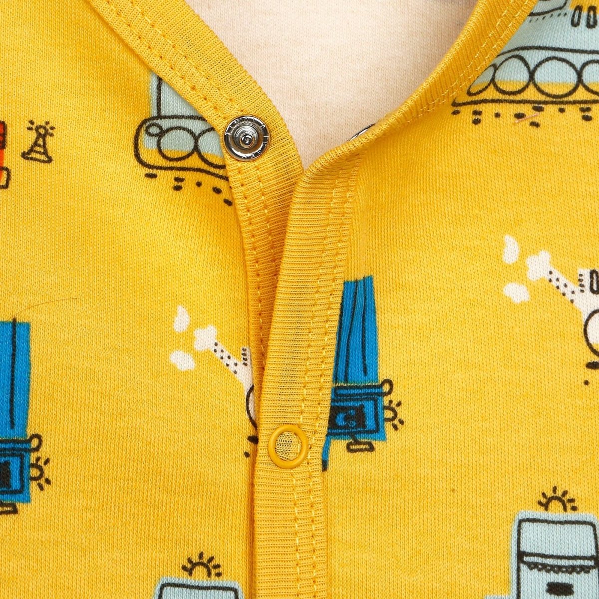 HelloBaby Basic Baby Boy Pyjamas Set - Yellow
