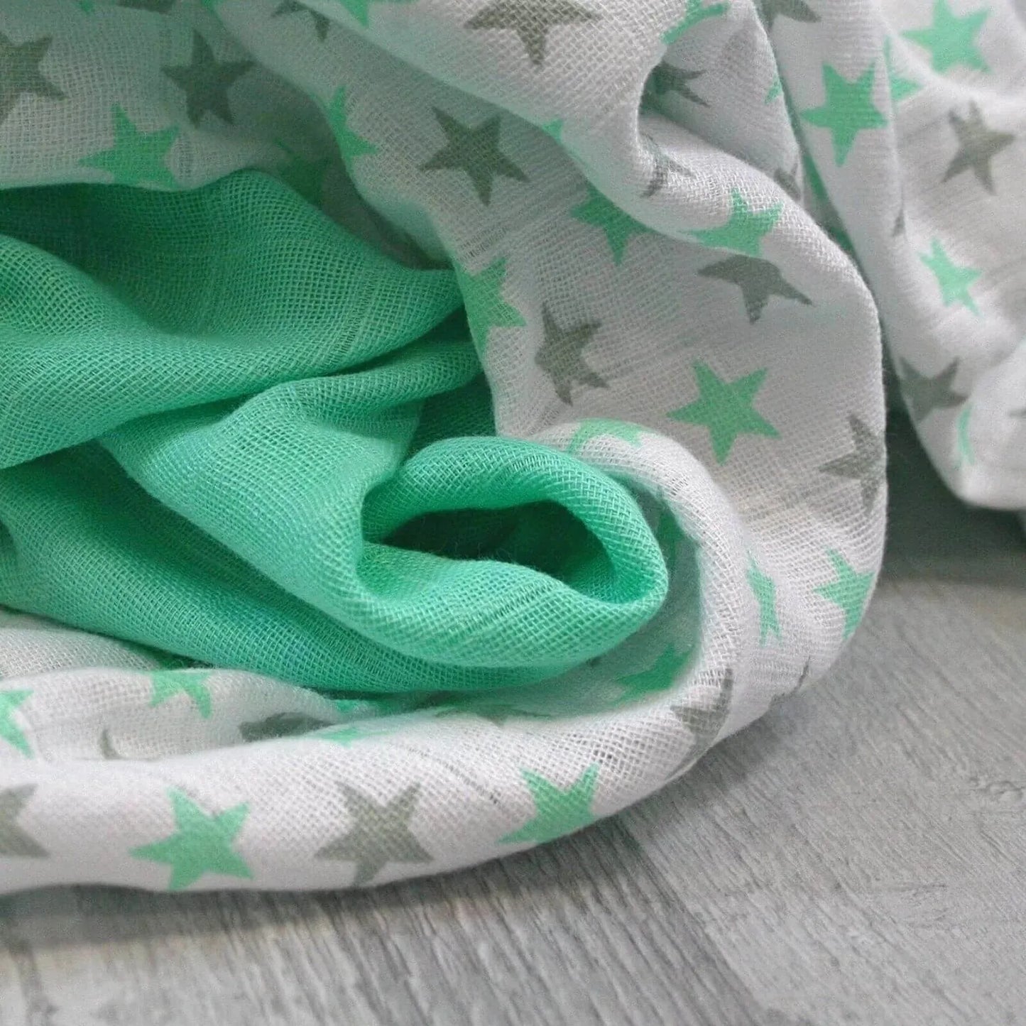 MuslinZ 12 Pack Muslin Squares 70x70cm - Mint