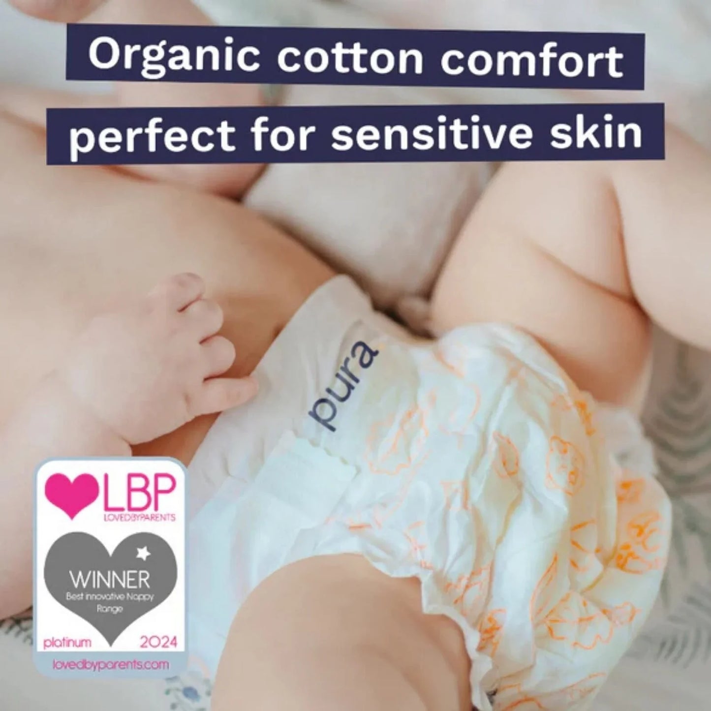 Pura Eco Nappy Size 4 - 24 nappies