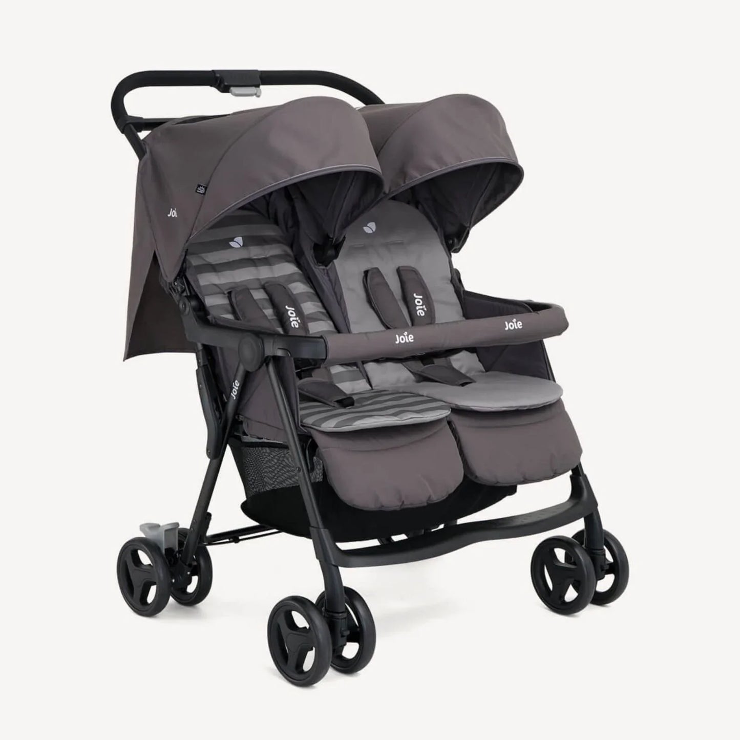 Outlet - Joie Aire Twin Stroller - Dark Pewter