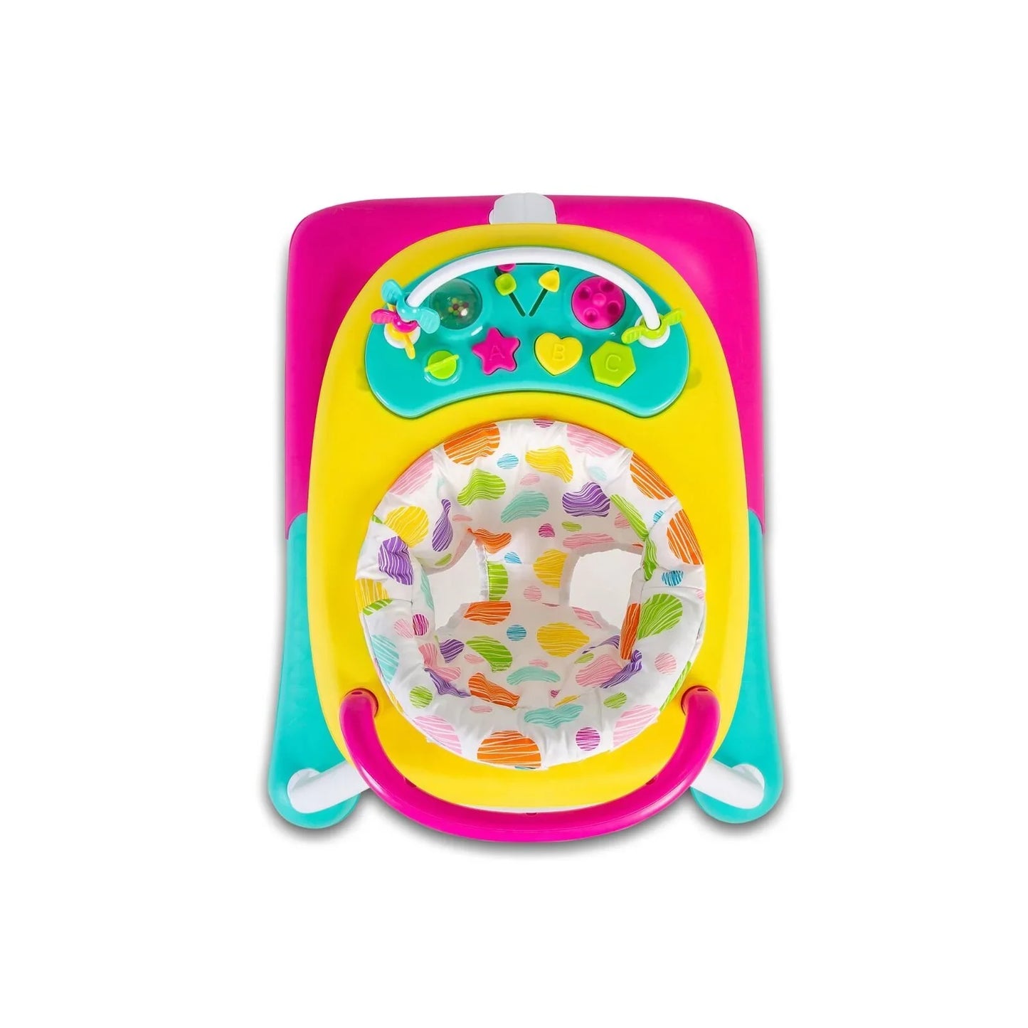 Red Kite Baby Go Round Kiddo Walker & Push Along Combined - Pink
