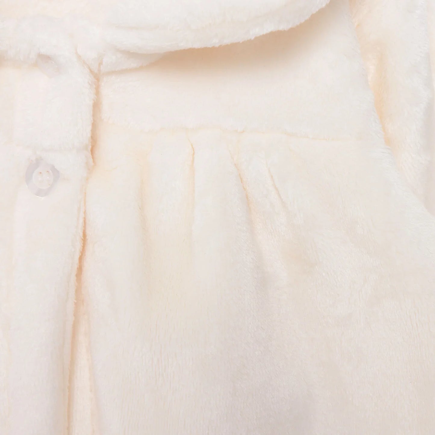 HelloBaby Basic Girl Welsoft Cardigan - Ecru