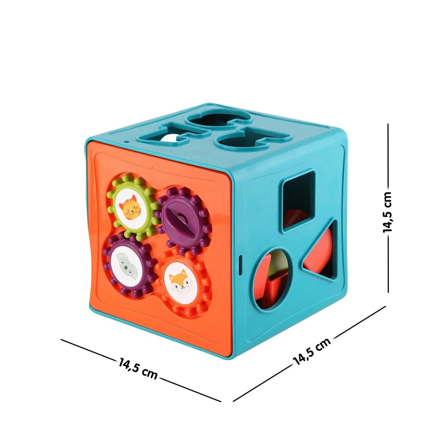 Let's Be Child Educational Shape Sorter & Activity Cube