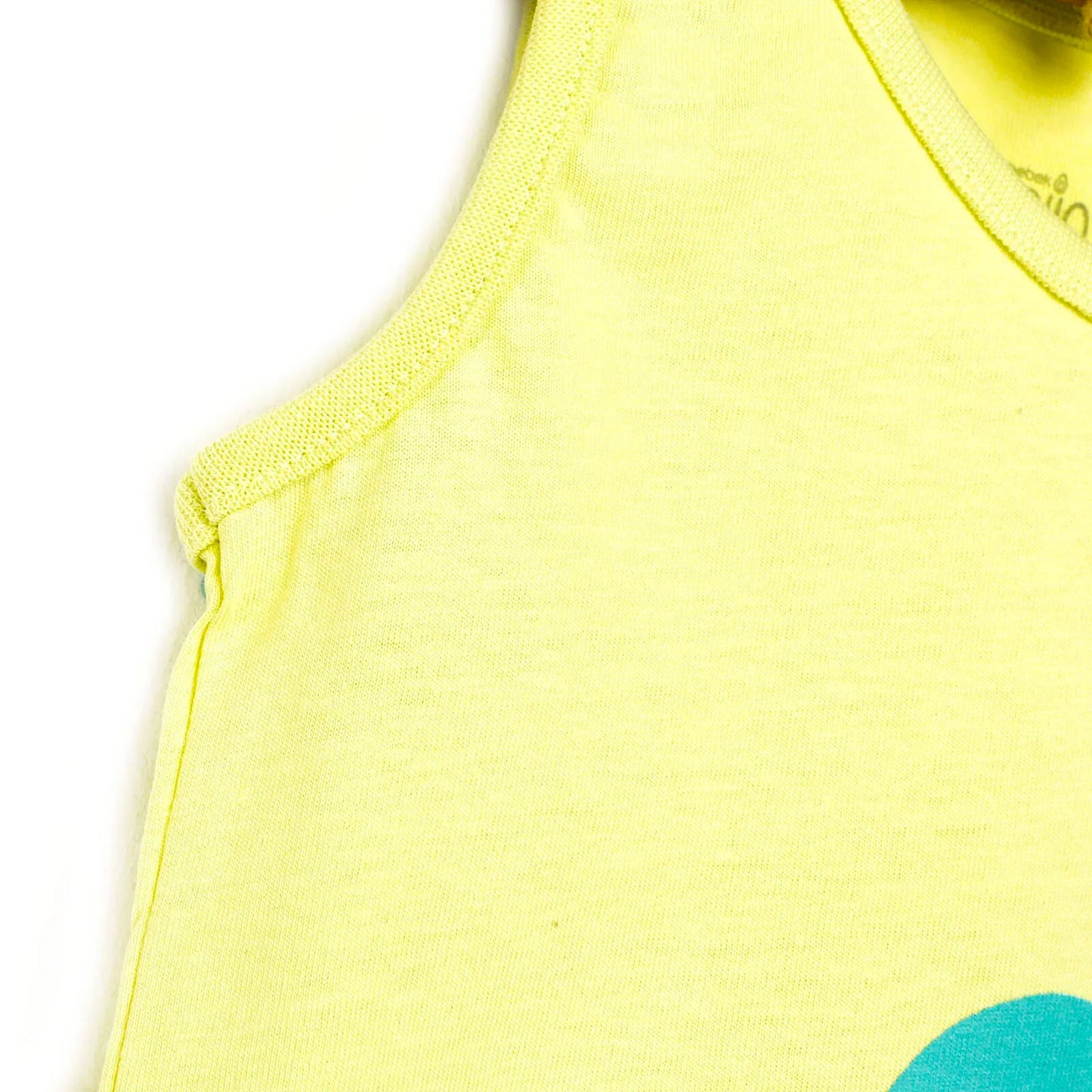 HelloBaby Basic Baby Boy Tank Top - Light Green