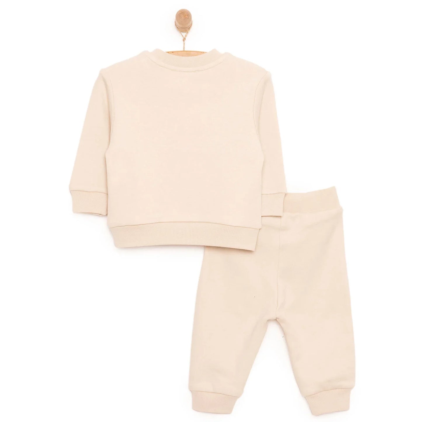 HelloBaby Baby Boy Joggers - Beige