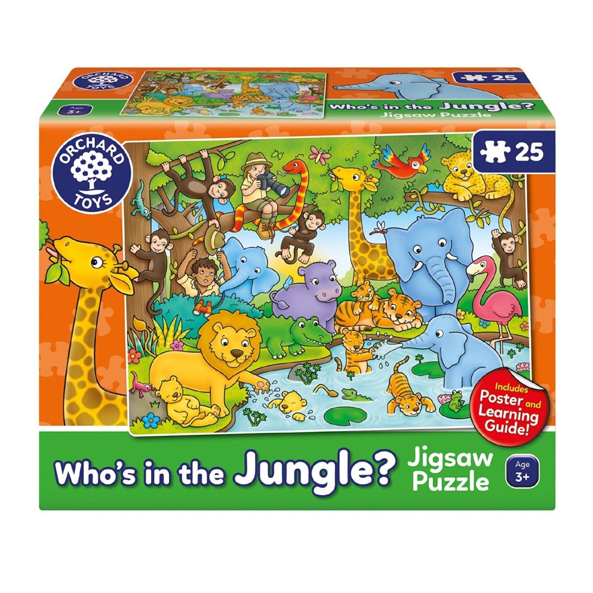Orchard Toys Who's In The Jungle? Jigsaw Puzzle