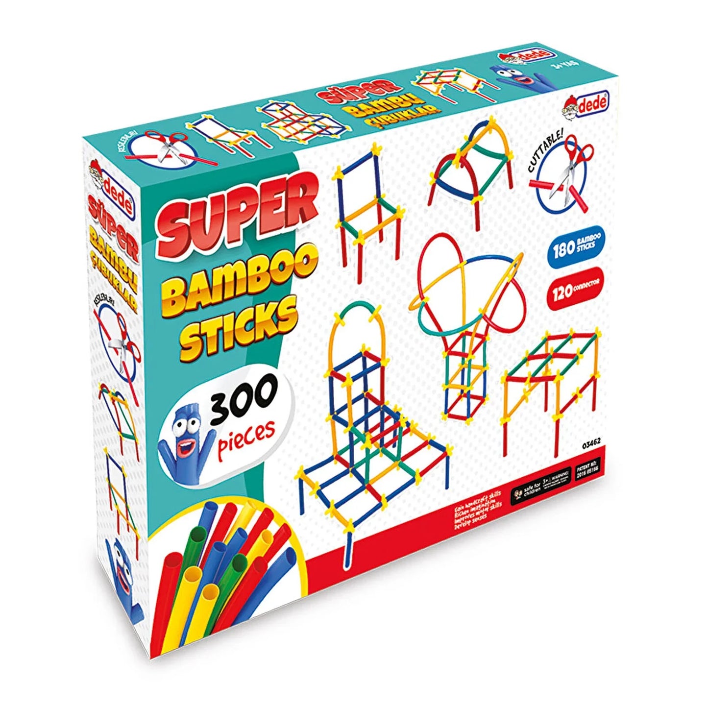 Dede Super Bamboo Rods 300 pcs