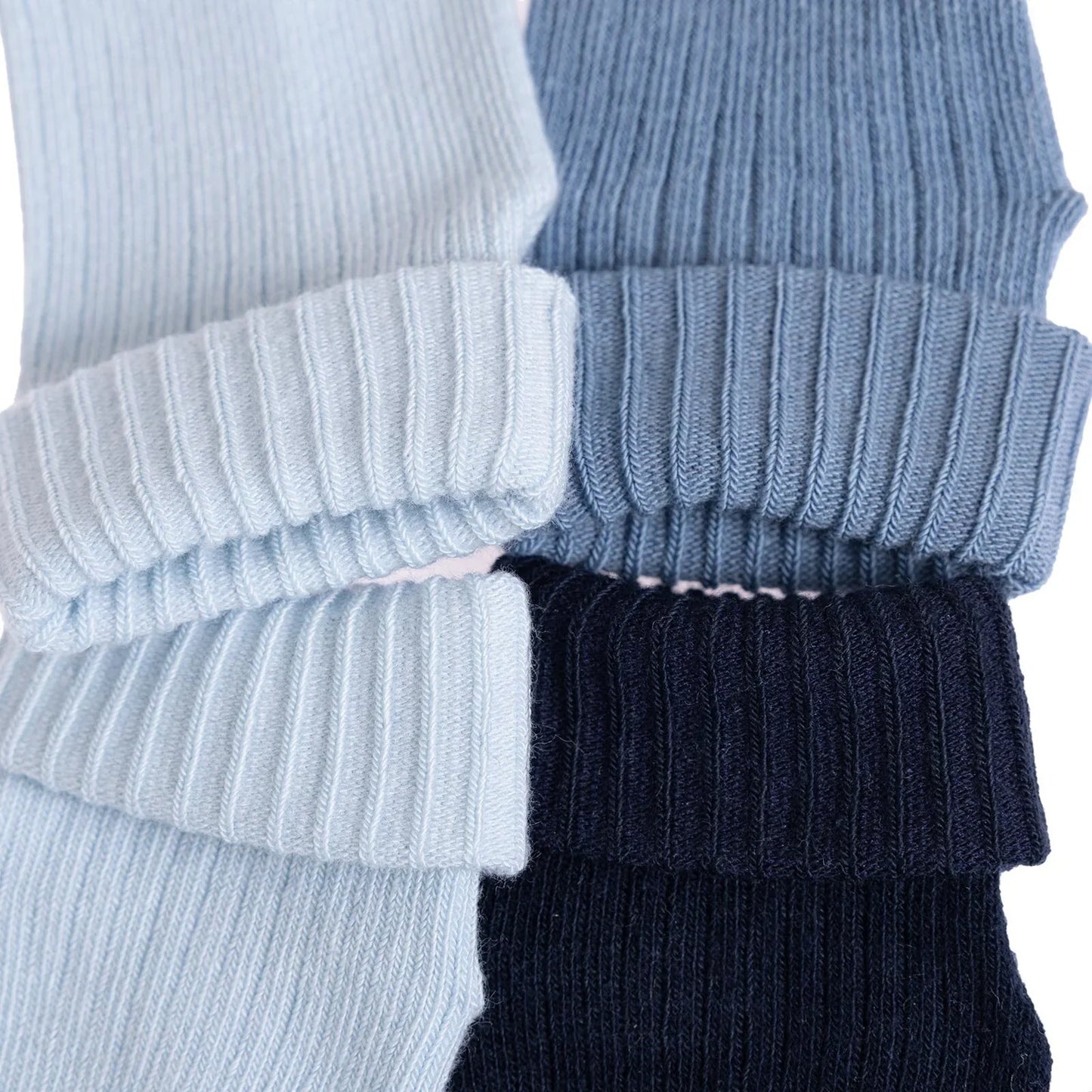 HelloBaby Boy Baby Socks 3 Pack - Blue