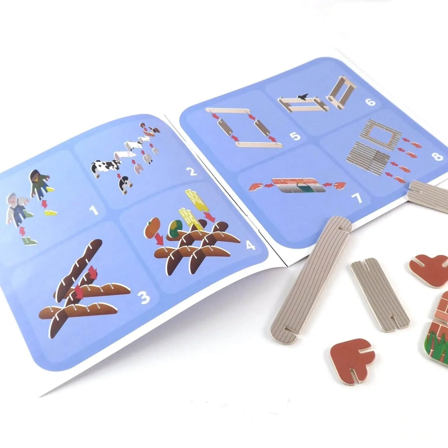 Playpress Toys Farmyard Playset